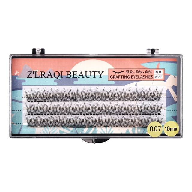 Cabello en forma de pez Pestañas de belleza tipo A de un solo grupo Pestañas postizas Wmkox8yii hjk1766