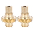 thumbnail image 1 of Motor Gear,2pcs Motor Replacement Gear Reliable and Durable, 1 of 8