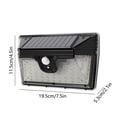 thumbnail image 3 of TopLLC Solar Lights Outdoor Solar Outdoor Lights Motion Sensor Solar Powered Lights IP65 3 Modes Wall Security Lights For Fence Yard Garden Patio Front Door Outdoor Lighting Water Proof Solar Lights, 3 of 8