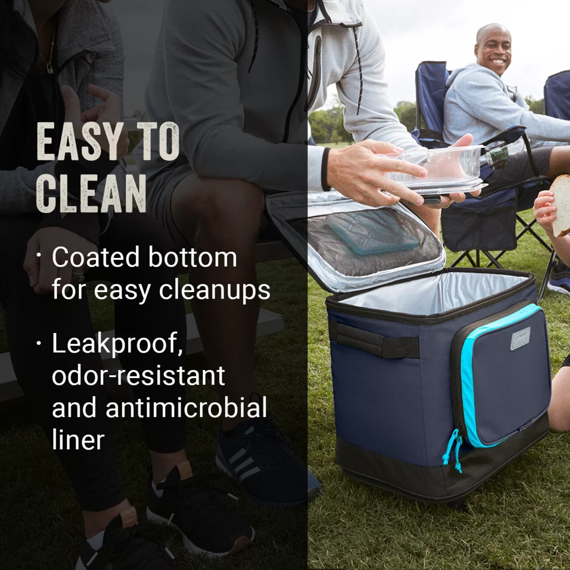 Coleman XPAND 42-Can Soft Cooler with Wheels, Spider Mum - Walmart.com