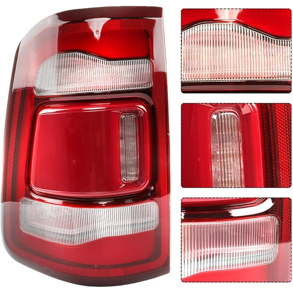SEBLAFF Brake Light Replacement for 2019 2020 2021 Ram 1500 Tail Light Left Side Replacement for 55112991AD