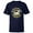 Navy, variant on Mickey Mouse Sunny Smiles Summer - Short Sleeve T-Shirt for Kids - Customized-Navy