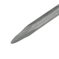 thumbnail image 4 of Uxcell 9.8" Pointed/Spear Carving Head Sand Blasting Medium Carbon Steel Masonry Chisel for Rock, 4 of 5