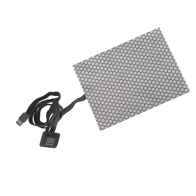 Vest Heating Warmer Pad, Bend Resistant Far Infrared Fast Even Heating Portable Flexible Clothing Heating Pad Safe for Jacket for Clothes