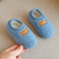 thumbnail image 6 of mgoYE Soft Baby Shoes Dinosaur House Shoes Cute Bunny Slipper for Home Indoor Winter Bedroom Non Slip Soft Rabbit Warm shoes|Blue 10, 6 of 6