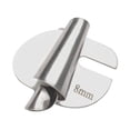 thumbnail image 2 of Rongfmy Sewing Machine Hemming Foot Rolled Hemmer Foot for Industrial Sewing Machine 8mm, 2 of 9