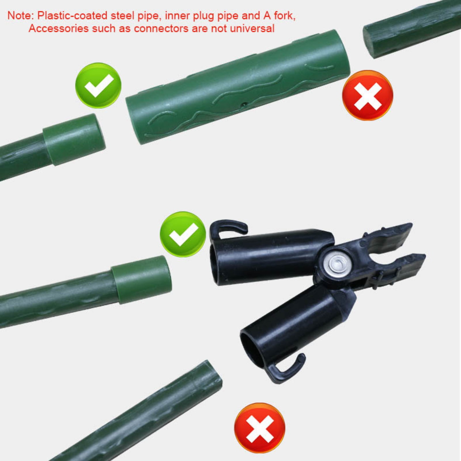 Trellis for Climbing Plants Outdoor, Foldable Garden Arch Trellis Plastic Coated Tube Trellis Net Outdoor Garden Trellis for Melon Gourd Cucumber Tomato Climbing Plants and Flowers
