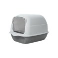 thumbnail image 1 of Extra Large Enclosed Cat Litter Box with Odor Control, Splash-Proof Design for Kittens, Easy-Clean Tray with Non-Slip Base, Durable Plastic for Multi-Cat Homes, 1 of 8