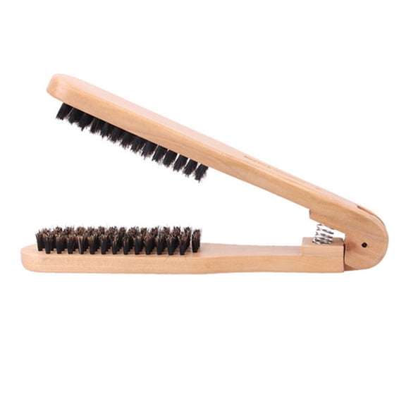 UKCOCO Anti-Static Beige Wood Hair Comb for Smooth Natural Hair Use