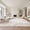 White, variant on Area Rugs for Livingroom Bedroom, 4' x 6' Soft Fluffy Shag Indoor Floor Carpet for Living Room Bedroom Dining Room Office Home Decor, Colorful