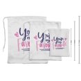 thumbnail image 3 of Darling Souvenir White You'Re My Favorite Wedding Favor Party Supplies Favor Bags&nbsp;Jewelry&nbsp;Pouches 15 Pieces, 3 of 5