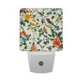 thumbnail image 6 of Yayeee LED Night Light for The Home Plug in With Light Sensors 2 Pack, Green Floral Pattern, 6 of 6