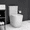 White-Small, variant on Netrum Small Compact One Piece Toilet,Dual Flush Toilet 0.8/1.6 GPF Water Saving,Modern Porcelain Toilet Comfort Seat Height (Seat Included),White