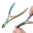 thumbnail image 2 of Stainless Steel Cuticle Nipper Coloful Nail&Toenail Dead Skin Cutter Nail Art Pedicure Tool, Cutter, Cuticle Nipper, 2 of 9