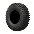 MSA Flash 18" Wheels Chrome 40" MotoCrusher Tires CanAm Commander