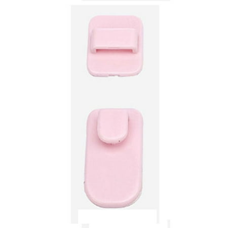 

Begine Clearance Remote Control Storage Wall Mount Hook Pink Plastic Hooks 2 Pair (4Pcs) Sticky Set Tv Air Conditioner Remote Control Hanger 2 Pairs (4 Pieces)