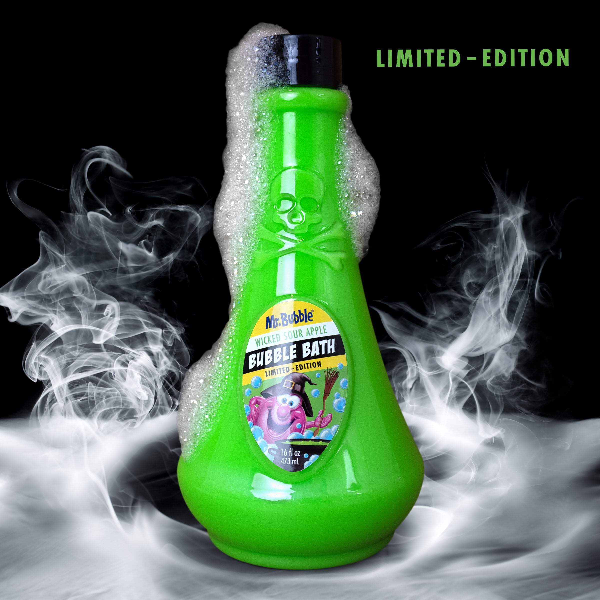 Mr. Bubble Limited Edition Witch's Brew Bubble Bath, Wicked Apple Scent, 16 oz