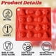 thumbnail image 3 of New Silicone 16 Cavity Christmas Silicone Mold Candy, 3 of 5