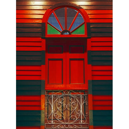 Antique Parque de Bombas or Fire Station, Ponce, Puerto Rico Print Wall Art By Tom
