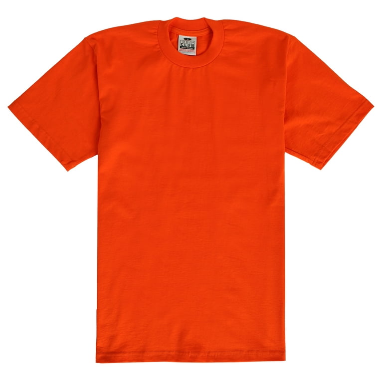 CVTVLIST × PRO CLUB / Tシャツ/XXL/コットン/オレンジ/無地// Pro Club Men's 6.5 oz Heavyweight Cotton Short Sleeve T-Shirt
