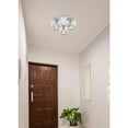 thumbnail image 4 of Elegant Lighting Graham 3 Light Ceiling Lamp in Chrome, 4 of 9