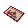 thumbnail image 3 of Christmas Decorative Doormat Xmas Welcome Gnome Tomte Mat Non Slip Rubber Backing Doormat Outdoor Indoor Entrance Doormat Floor Mat, 24 x 16 Inch 30x 18 Inch, 3 of 5