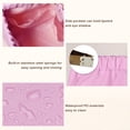 thumbnail image 3 of Mini Cosmetic Bag Small Portable Makeup Bag Multiple Inner Pockets Storage Bag Women Cosmetic Pouch Pink, 3 of 7
