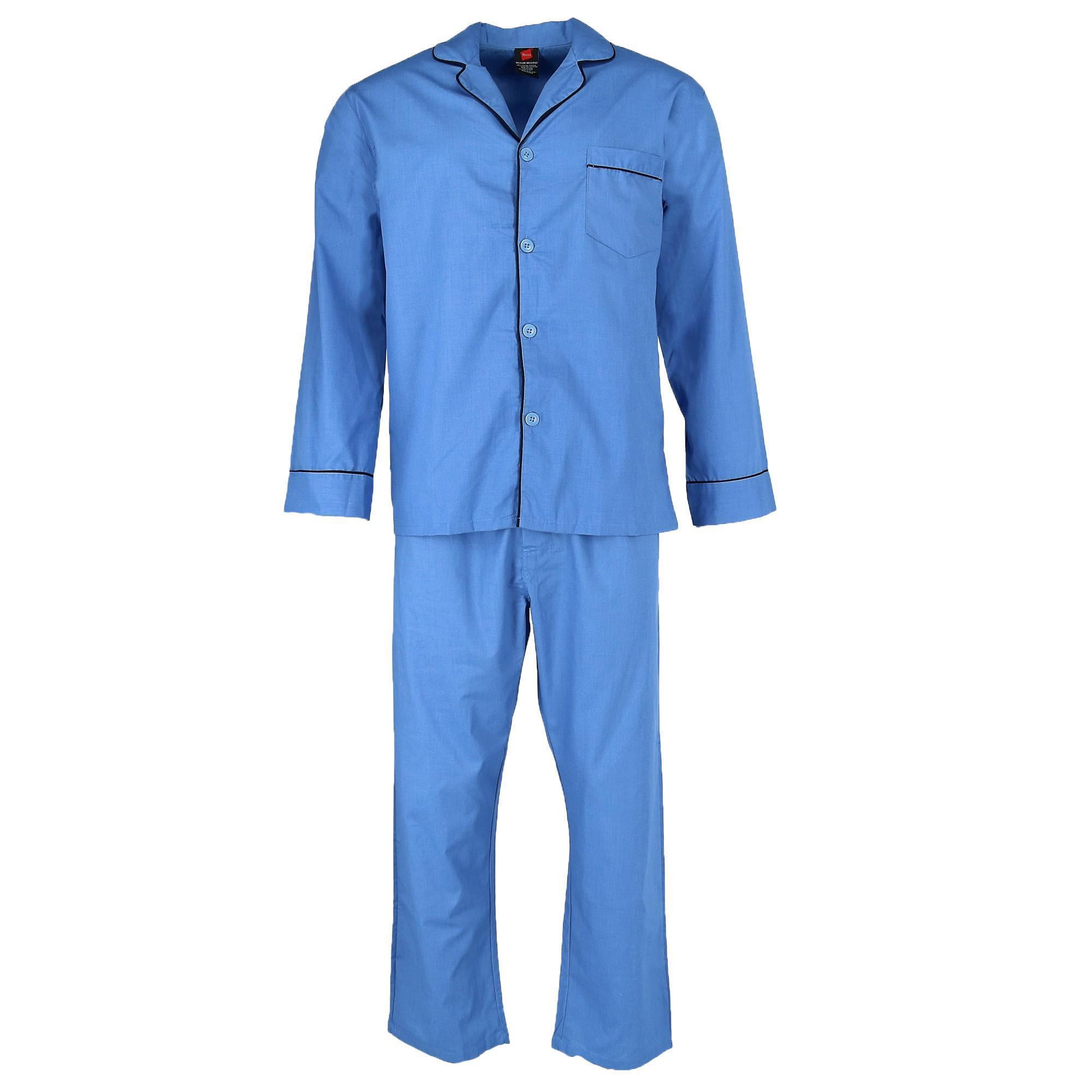 Mens Long Sleeve Sleepwear Set，Winter Cotton Pajamas Men Sleepwear Homewear  Dark Blue Plaid Pyjama Homme Korean Warm Cotton Pijamas Top +Pant Leisure :  : Clothing, Shoes & Accessories