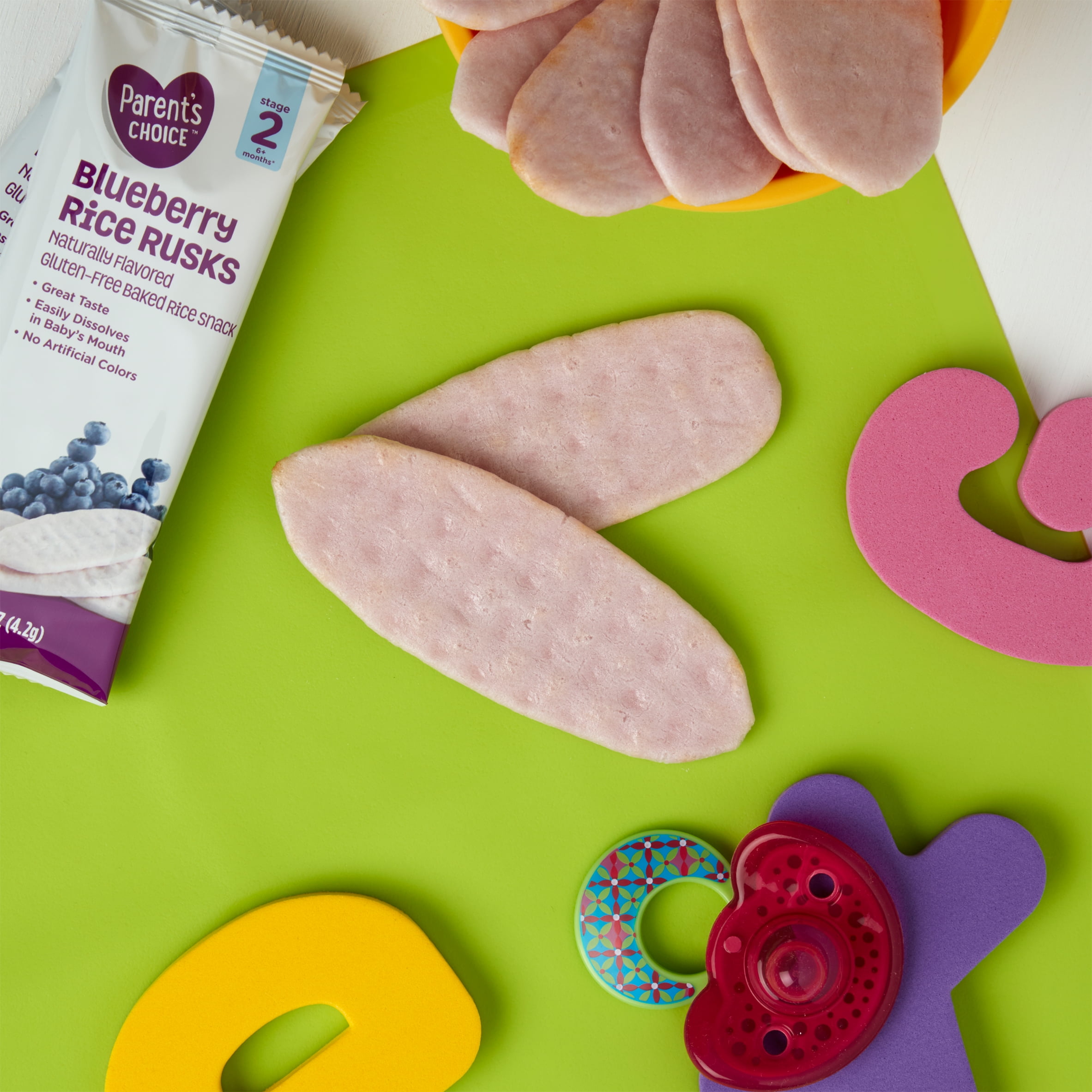 parents choice blueberry rice rusks