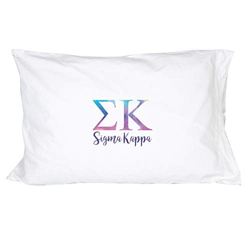 Sigma Kappa Sorority Pineapple Pop Art Pillowcase 300 Thread 100% Cotton 