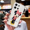 thumbnail image 3 of Clear Phone Case For Infinix NOTE 10 11 12 30 30i SMART 5 6 7 ZERO CAMON 19 20 PRO Case Shell Mickey Minnie Mouse Anime Cartoon, 3 of 5