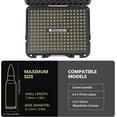 thumbnail image 3 of 214 Round .308/6.5 Ammo Storage Case with Desiccant, Waterproof Hard Shell Ammo case for 6.5 Creedmoor/6.5 Grendel/6.5×47 Lapua/6.5×52 Carcano/.308 Ammo Storage Box & Transport, 3 of 7