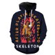 thumbnail image 1 of Sudadera con capucha y cremallera para hombre, estilo Harajuku, informal, de manga larga y gran tamaño, unisex, primavera, 2024, 1 of 6