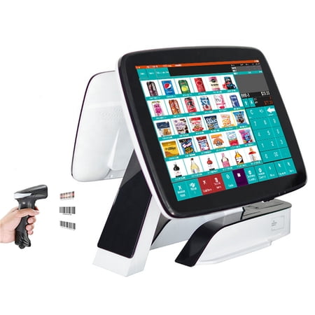 All in One Touch Screen Retail Cash Register POS System with Software