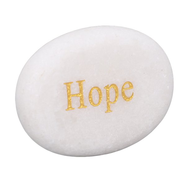 Piedra Inspiradora Grabada Con Mármol, Piedra Motivadora Cómoda Con Letras Precisas, Adecuado Para La Sala De Estar Baño Fiestas Decoración Amigos