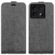 thumbnail image 1 of Funda de cuero con tapa vertical para Xiaomi 14t Pro con ranuras para tarjetas, color negro, 1 of 5