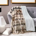 thumbnail image 4 of Wedding Gifts for Couples 2023 Marriage Prayer Throw Blanket for Couple Newlyweds Fleece Flannel Best Bride to Be Groom Gifts for Wedding Day Bridal Shower Anniversary Honeymoon Engagement,(30"x40"), 4 of 7