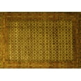 thumbnail image 1 of Ahgly Company Indoor Rectangle Persian Yellow Traditional Area Rugs, 7' x 10', 1 of 4