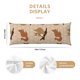 thumbnail image 3 of Fotbe Cartoon Squirrel Funda para Almohada Corporal con Diseño, Funda de Microfibra Ultrasuave de 20x54 Pulgadas, Ropa de Cama Elegante, 3 of 7