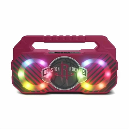 SOAR NBA Wireless BoomBox Speaker with FM Radio – Houston Rockets SOAR NBA Wireless BoomBox Speaker with FM Radio – Houston Rockets