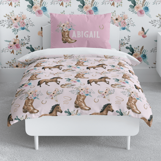 Juego de cama para niño Vaquera (edredón o funda nórdica)