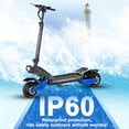 thumbnail image 5 of RD2 Electric Scooter Adult Off-Road 3600W Motor 45MPH Max Speed 50Miles Range 10.5 inch All-Terrain Tires with App, 5 of 11