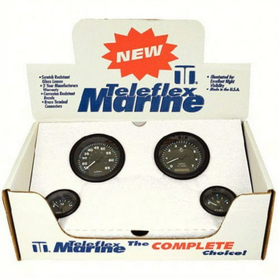 Sierra  68412P; Eclipse Outboard 4 Gauge Set