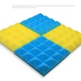 thumbnail image 3 of TERGAYEE Wall Stickers 5Pcs Acoustic Foam Stop Absorption Sponge KTV Soundproof Wall Decor, 3 of 3