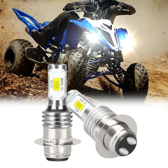 RXTSQI for Yamaha Raptor 350 660R 700 700R YFM350R YFM660R LED Headlight Bulbs