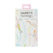 Harry's and Flamingo Pride Face and Body Shaving Razor Set, 4 Piece