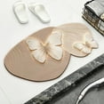 thumbnail image 2 of Safe Retro Butterfly Diatomite Non Slip Rug, Realistic Pattern Non-Slip Absorbent Mat, Vintage Quick Dry Absorbent Door Mat, Easy to Clean Absorbent Rug for Living Room Bedroom Kitchen, Bathroom, 2 of 6