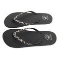 thumbnail image 4 of Beverly Hills Polo Club Leopard Adult Women Flip Flop Sandal Thong (Silver, Size 7), 4 of 4