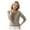 Brown, variant on Womens Round Neck Pullover Sweater Solid Color Long Sleeve Soft Comfortable Casual Fall Winter Knit Top