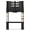 Black, variant on Primy 12.5 FT Telescoping Ladder, Aluminum One-button Retraction Collapsible Extension Ladder, 330 LBS Capacity with Non-slip Feet, Portable Multi-purpose Compact Ladder for Home, RV, Loft